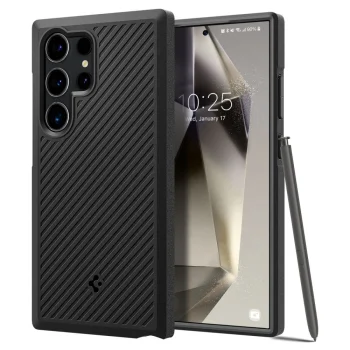 Spigen Core Armor Case for Samsung Galaxy S24 Ultra, Matte Black