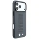 BMW M Blue Perfo Metal Logo MagSafe dėklas iPhone 18 Pro Max / 17 Pro Max, pilkas