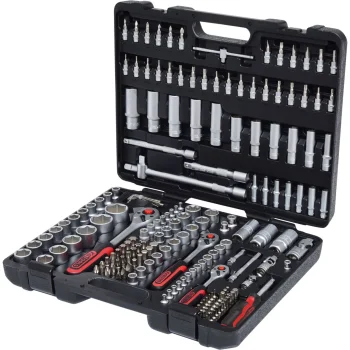 Galvučių ir raktų komplektas 1/4", 3/8", 1/2", 179 dalių, 917.0779