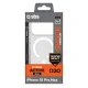 Dėklas SBS D3O Active, skirtas iPhone 18 Pro Max / 17 Pro Max su MagSafe, skaidrus