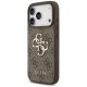 Guess 4G Big Logo dėklas, skirtas iPhone 17 Pro, rudas