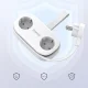 Orico AP3 20W GaN 5in1 ilgintuvas 2x AC + 2x USB-A + 1x USB-C, baltas