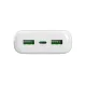 Išorinė baterija Puro DAILY 20 PLUS 20000mAh 22.5W PD AFC, balta