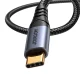 Garso laidas Joyroom SY-A07 USB-C į 3.5 mm AUX 1.2 m, juodas