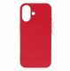 Dėklas Liquid Silicone Case MagSafe – Samsung Galaxy S25, raudonas
