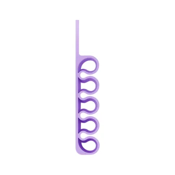 Silicone Office Organizer, Purple