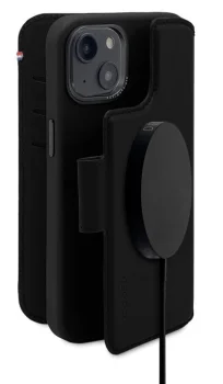 Decoded Leather Detachable Wallet for iPhone 14 Plus, Black