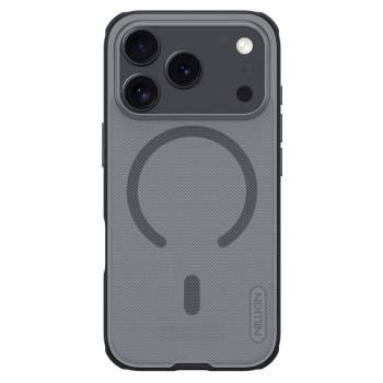 Nillkin iPhone 17 Pro Case Super Frosted Shield Pro Magnetic, Transparent Black