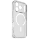 „Decoded DropTec“ MagSafe dėklas „iPhone 17 Pro“ telefonui, pusiau skaidrus