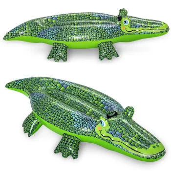 Pripučiamas vandens žaislas krokodilas Bestway 41477, 152 x 71 cm