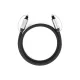 Optinis garso laidas Ugreen AV108 10540 Toslink SPDIF, 2 m, pilkas