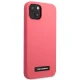 Karl Lagerfeld Liquid Glitter Logo dėklas Apple iPhone 13 rožinis