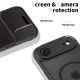 Tech-Protect dėklas iPhone 17 Air BasicMag MagSafe, matinis juodas