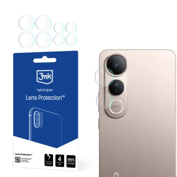 Hibridinis kameros apsauginis stiklas 3mk Lens Protection skirtas Vivo V50 Lite 4G