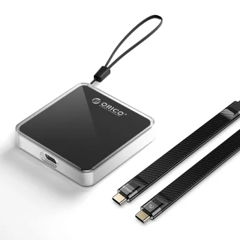 Orico AP30-G2 M.2 NVME MagSafe SSD korpusas USB-C 3.2, Juodas