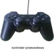Wireless Game Controller Gamepad for Playstation 3, Black (1 pcs.)