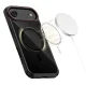 Dėklas Tech-Protect MagHybrid skirtas iPhone Air, MagSafe, juodas ir raudonas