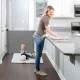 Ištraukiami apsauginiai varteliai ECOTOYS, iki 150 cm, pilki