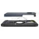 Spigen Tough Armor MagSafe dėklas su stoveliu, skirtas iPhone 16 Pro, tamsiai pilkas