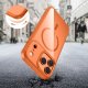 Dėklas Tech-Protect MagMat MagSafe skirtas iPhone 17 Pro Max, skaidrus oranžinis