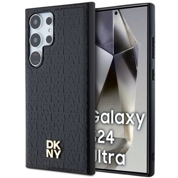 DKNY dėklas Samsung Galaxy S24 Ultra telefonui su MagSafe, juodas