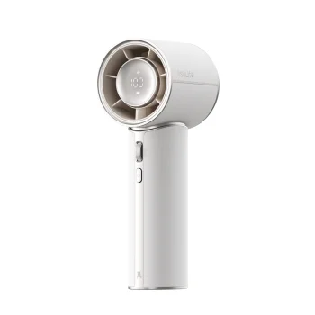 Nešiojamas rankinis ventiliatorius Jisulife Handheld Fan Pro1 Mini, 4250 mAh, USB-C, baltas