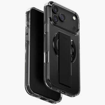 Uniq Heldro Air dėklas, skirtas iPhone 17 Pro Max, juodas