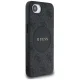 Guess 4G Circle Classic Logo MagSafe dėklas, skirtas iPhone 16e, juodas