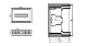 Įleidžiama metalinė skydinė TIBOX 440x300x115mm 1x16P IP54