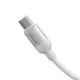 Joyroom S-A62 Lively Series USB-A į USB-C laidas 3A 1.2 m, baltas