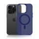 3mk Smoke MagCase dėklas iPhone 16 Pro Max, Mėlynas pusiau skaidrus