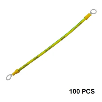 Įžeminimo laidas, varis, 4 mm², 20 cm, 100 vnt.