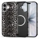 Tech-Protect Lamano MagSafe Phone Case Cover iPhone 17 - black and brown