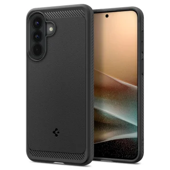 Spigen Rugged Armor Case for Samsung Galaxy A57 5G, Black