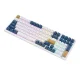 Mechaninė klaviatūra Royal Kludge RK98 RGB, Red switch, mėlyna