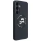 Karl Lagerfeld Silicone Karl&Choupette MagSafe dėklas Samsung Galaxy S26 FE, juodas