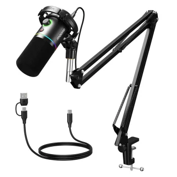 Dinaminis mikrofonas Maono PD200XS, juodas