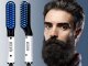 Electric Beard and Hair Straightener Comb for Men, White