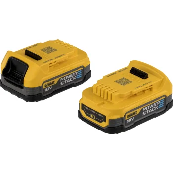 DeWalt DCBP034E2-XJ Powerstack 18V 1.7Ah akumuliatorių rinkinys (2 vnt.)