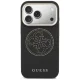 Guess Perforated 4G MagSafe dėklas Apple iPhone 17 Pro, juodas