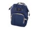 Multifunctional Diaper Backpack / Stroller Bag for Moms, 11 Pockets, Navy Blue