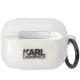 Karl Lagerfeld Ikonik skaidrus dėklas AirPods Pro 2 ausinėms