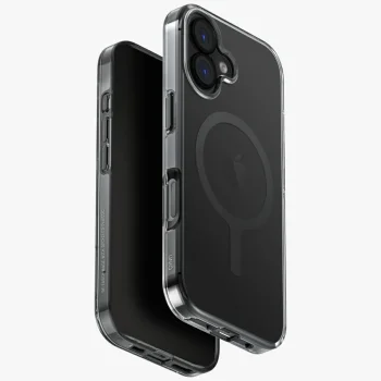 Uniq Clario Magclick Charging Phone Case Cover iPhone 17 - Black