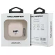 Karl Lagerfeld Silicone Choupette Head 3D dėklas AirPods 4, rožinis