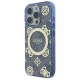 Guess dėklas iPhone 16 Pro Max telefonui su MagSafe, mėlynas
