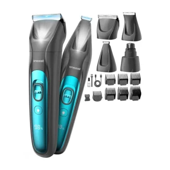 Gyvūnų kirpimo mašinėlės rinkinys Oneisall FC10 4-in-1, 2000mAh