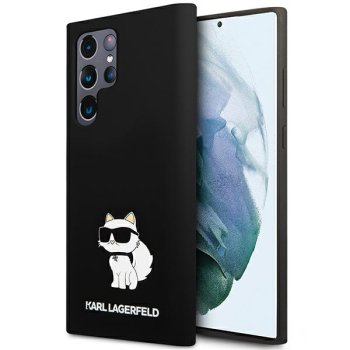 Karl Lagerfeld Samsung Galaxy S24 Ultra dėklas Silicone NFT Choupette, juodas