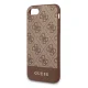 Guess 4G Stripe dėklas, skirtas Apple iPhone 7 / 8 / SE (2020/2022), rudas