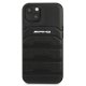Mercedes AMG dėklas iPhone 13 mini su Debossed Lines, juodas