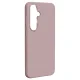 Dėklas Etteri Silicone Mag skirtas Samsung Galaxy S25, šviesiai rožinis